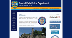 Desktop Screenshot of centralfallspolice.com